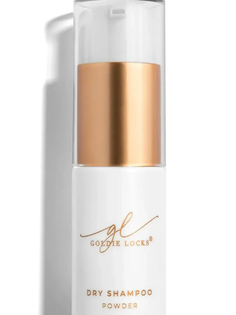 Goldie Locks Dry Shampoo Powder for Fresh Hair with Oryza Sativa Rice Starch Maximum Absorption Natural Ingredients Effortlessly Extend Your Style