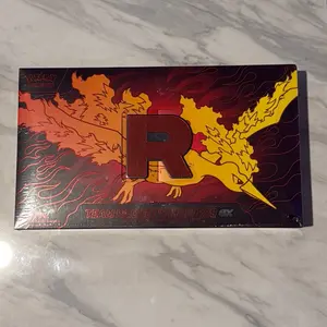 {Live Rip Only} Pokemon Team Rocket's Moltres EX Ultra Premium Collection