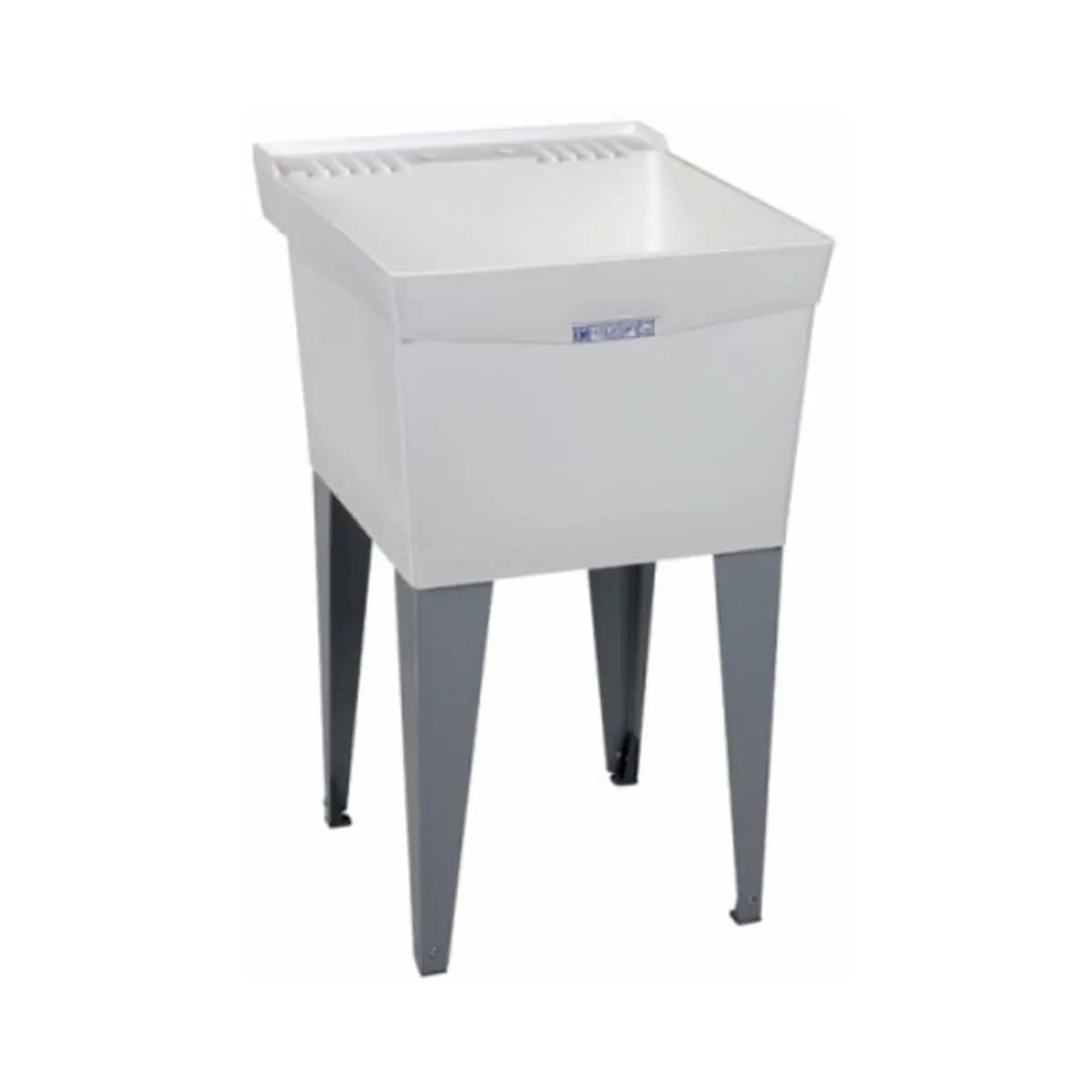 212 MAIN Rectangular Steel Leakproof Laundry Tub, 4-Pack 2-Piece Sets with 1-Piece Core, 20x24 in, White, Easy Installation, Smooth Surface, Easy to Clean, One-Piece