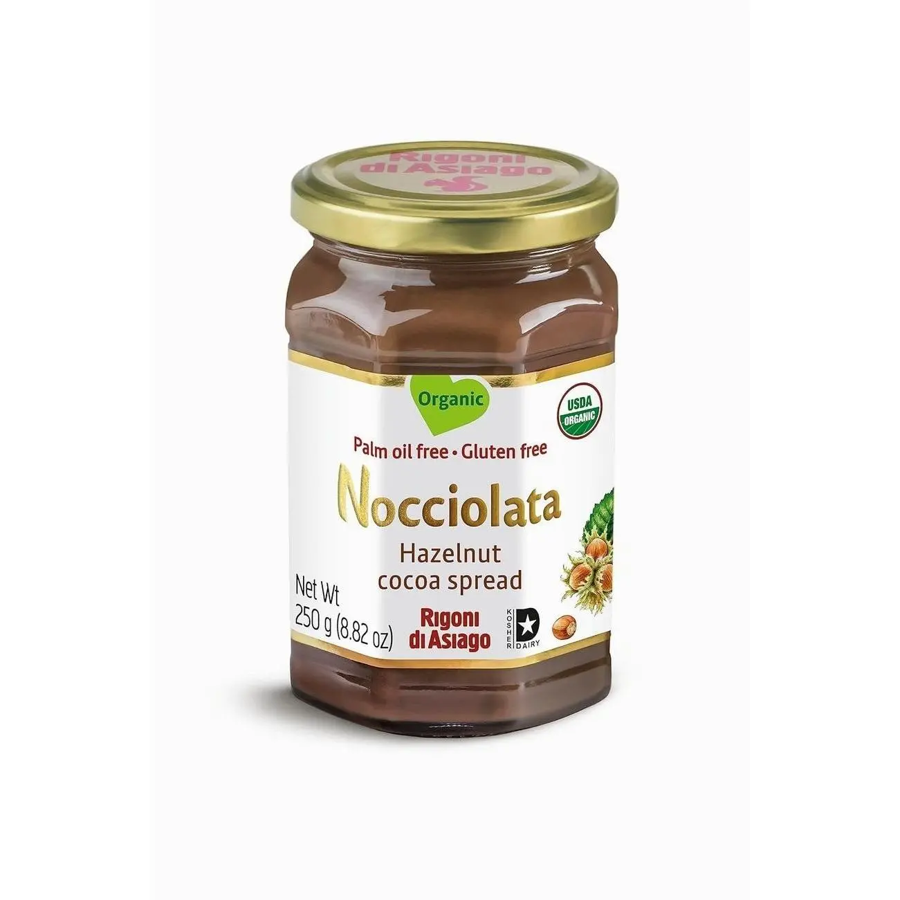 Nocciolata Organic Classic Hazelnut Spread, 8.82 Ounce