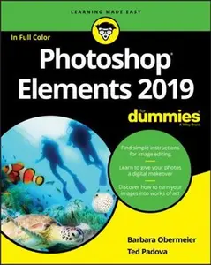USED-Photoshop Elements 2019 for Dummies by Obermeier, Barbara (Paperback)