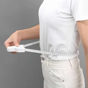 Portable Plastic Fitness Tape Measure, Easy-To-Use Body Circumference Tool, Soft Ruler for Arms, Legs, Waist, Chest, Ideal for Students and Home Use