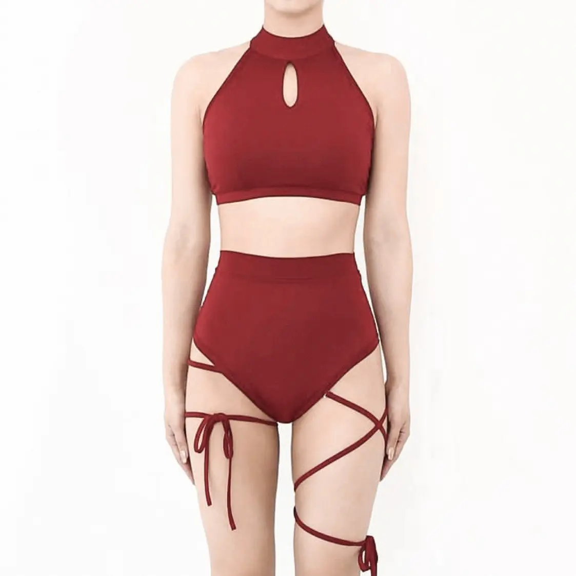 Steel pole dance costume professional polewear anti glare shorts hollowed out top strap shorts beautiful back set sexy female