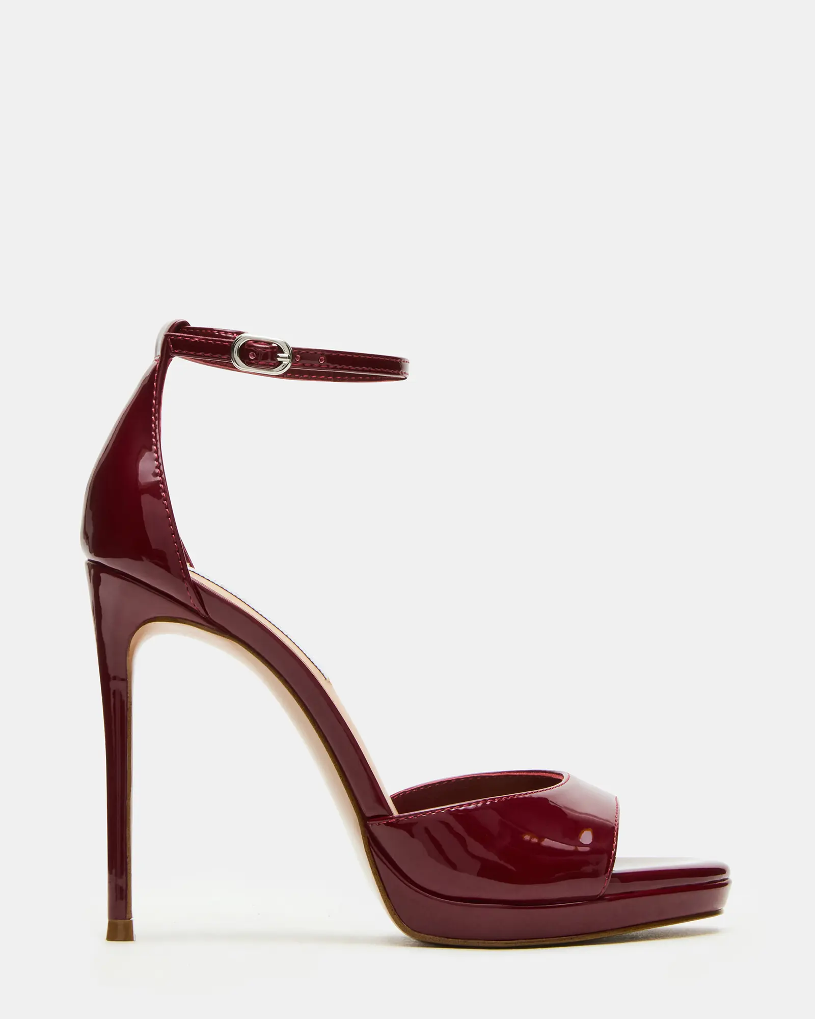 IN GOOD SHAPE スティーブン・ベイリー Steve Madden WILEY WINE PATENT - TikTok Shop