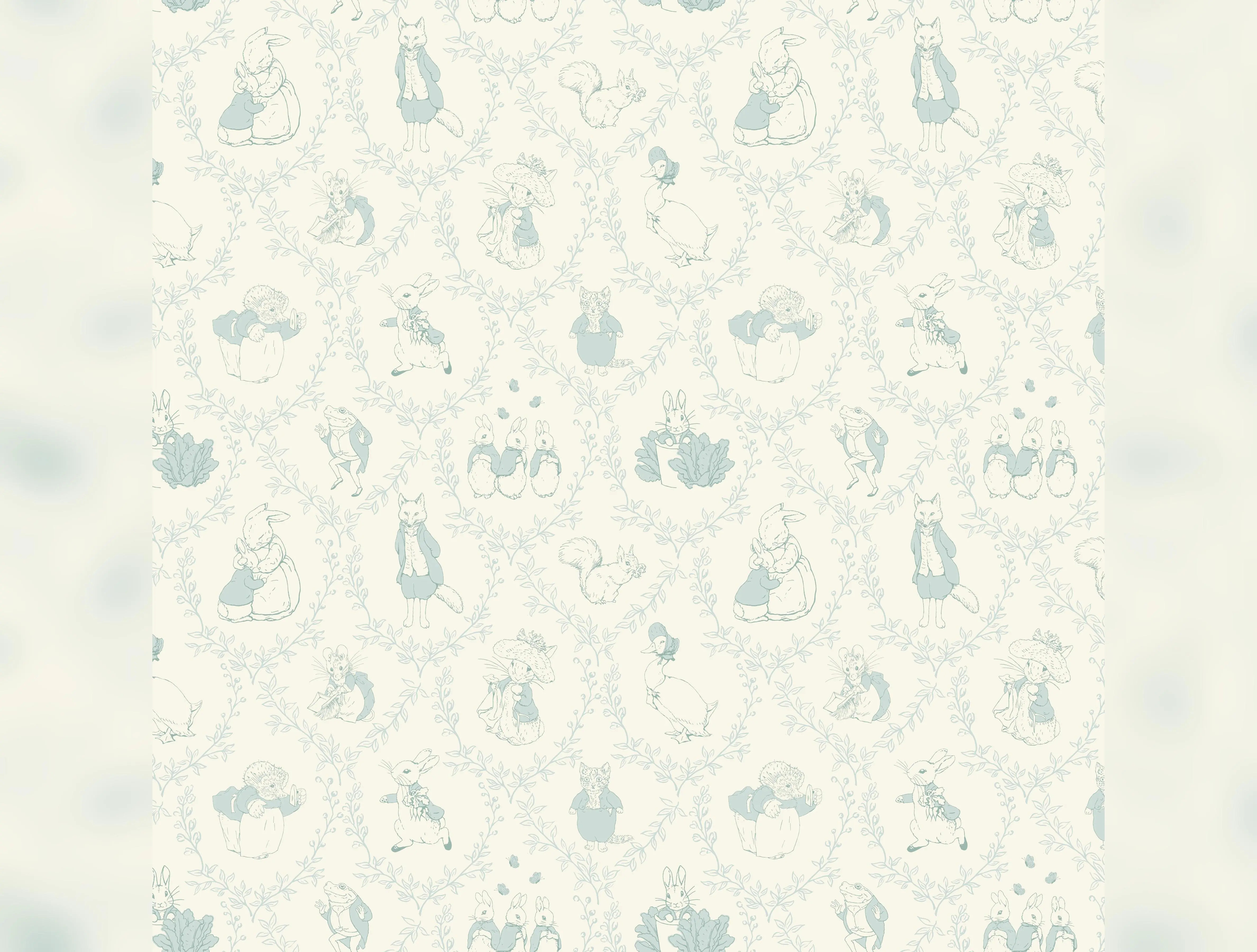 Peter Rabbit & Friends | Toile Cloud by Beatrix Potter for Riley Blake | C15863-CLOUD