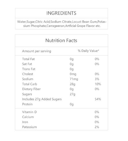 JinJin - Jelly Strip Assorted Flavors Sweet 400g / 14.10oz per Pack Low Calories 0 Fat Snack for Holiday Sharing Package Dessert Juicy Fun Fruit