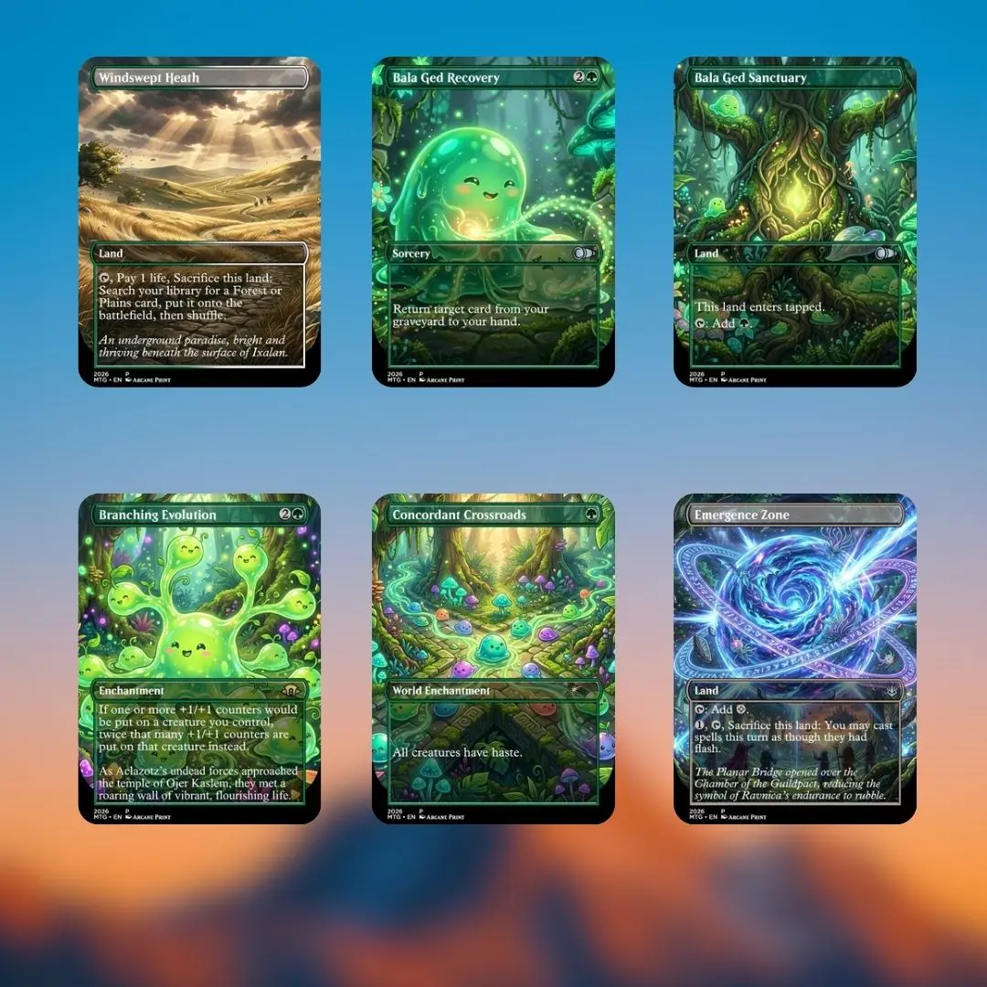 MTG Proxy 100+ Card Commander Deck Ooze Tribal Slime Growth & Counter  Engine Synergy Strategy Theme Ready to Play Magic Style Deck Perfect Gift  for Collectors and Card Players - TikTok Shop