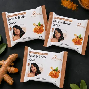 3-Pieces Turmeric Brighten & Balance-A Complete Collection For Optimal Health and Wellness Skincare 3 Pieces Soap Turmeric