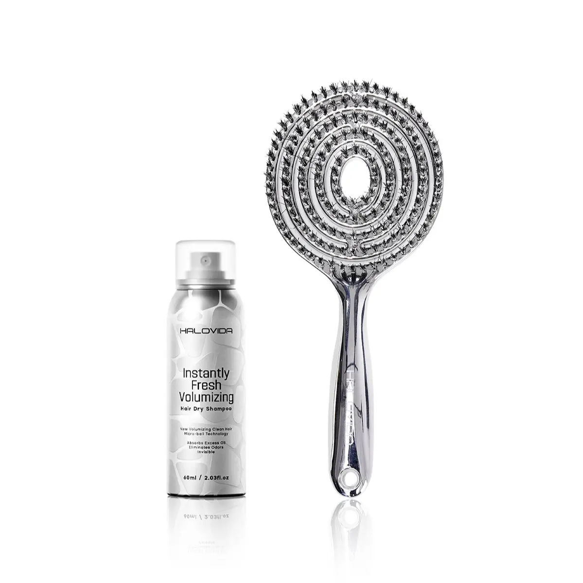 HAIR DRY SHAMPOO 60ML+HaloFlex Spa Brush
