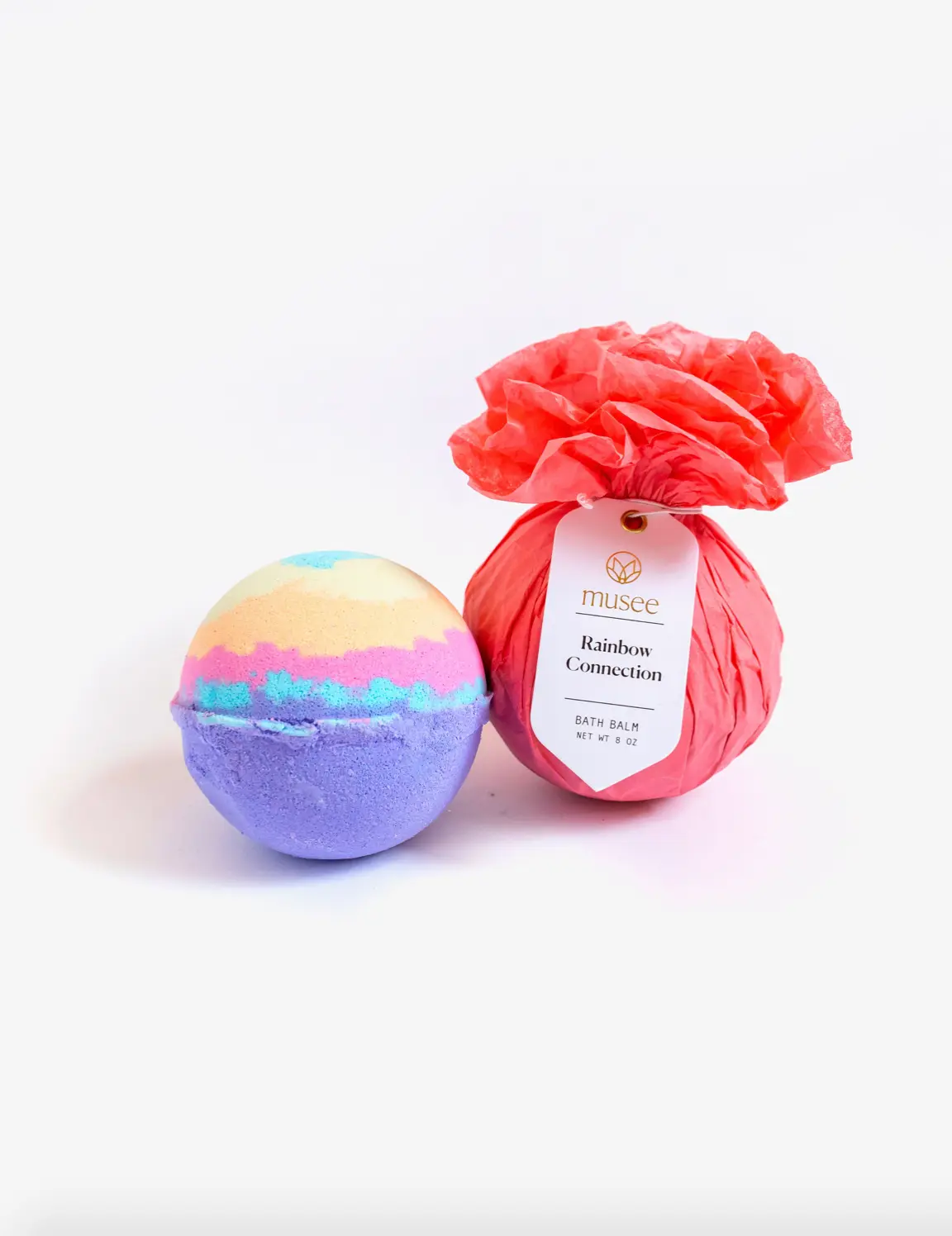 Musee Bath Bomb - Pink Scented Body Care with Colorful Swirls, Ideal for Cleansing and Aroma Musee Bath Bomb - Pink Scented Body Care with Colorful Swirls, Ideal for Cleansing and Aroma