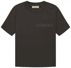 Fear of God Essentials Short-Sleeve Tee 'Off Black'