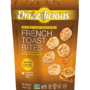 Drizzilicious French Toast Drizzled Mini Rice Cake - 4oz