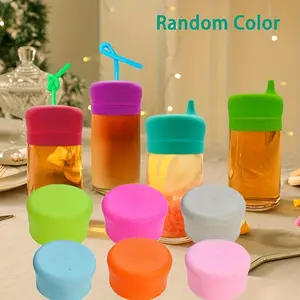 Reusable Silicone Drink Covers Designed to Protect Your Beverages from Alcohol Contamination, Featuring a Straw Hole. These Wine Glass Covers Effectively Keep Insects Away And Serve As Anti-Drug Cup Protectors, Making Them Ideal for Parties, Bars