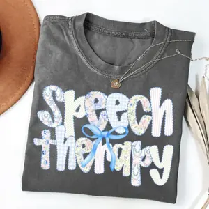 Speech Therapy T-Shirt, SLP Shirt, SLPA, Gift For Speech Therapist, Speech Pathologist Tee