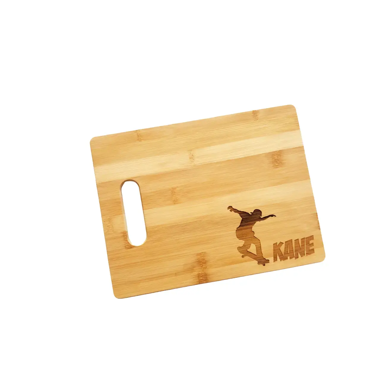 Skateboarder Personalized Name Cutting Board