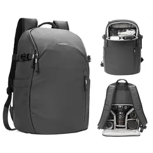 Camera Backpack Bag Professional for DSLR/SLR Mirrorless Camera Waterproof (Khaki)