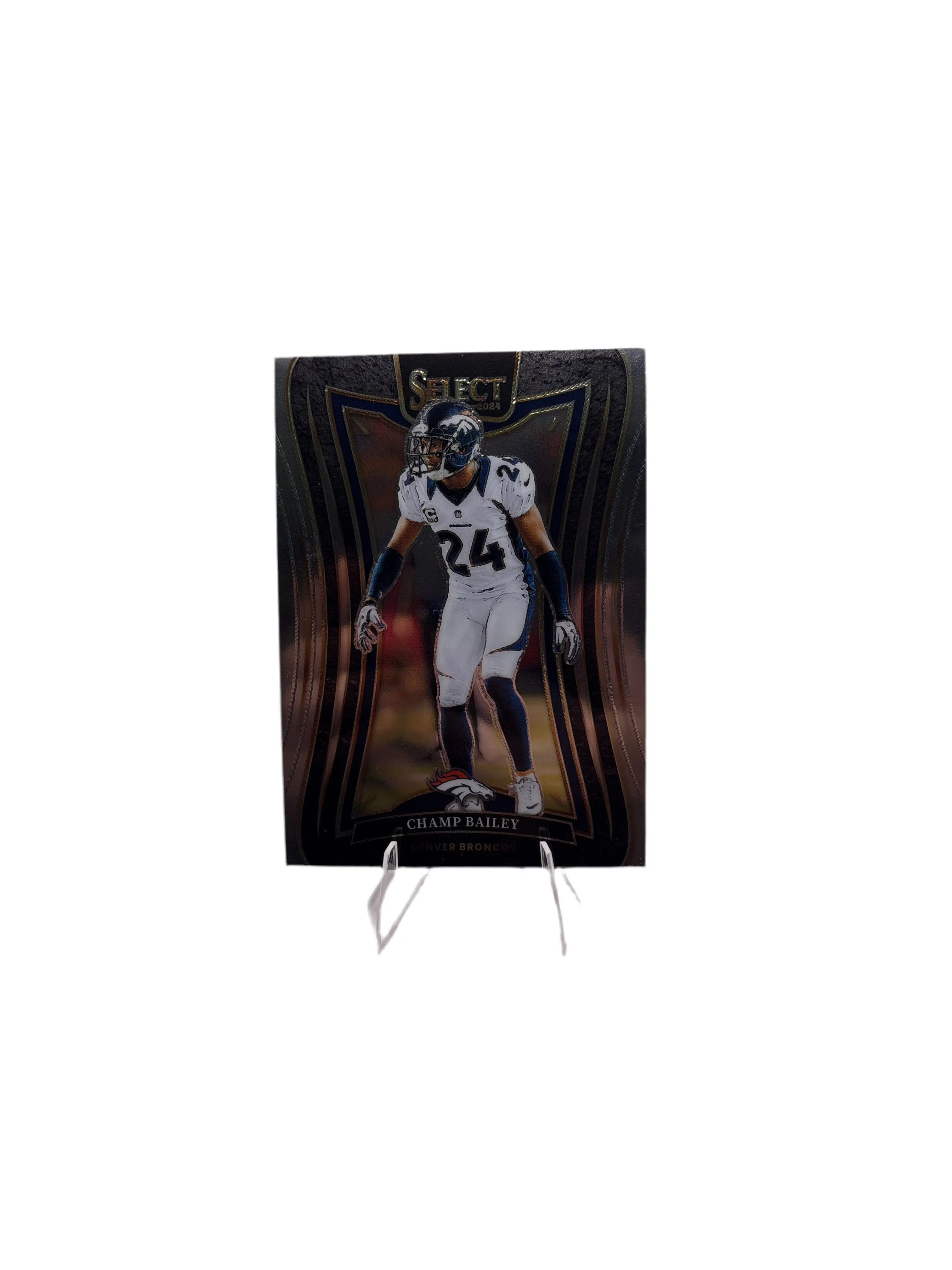Select Champ Bailey Denver Broncos Football Card Collectible Sports Memorabilia