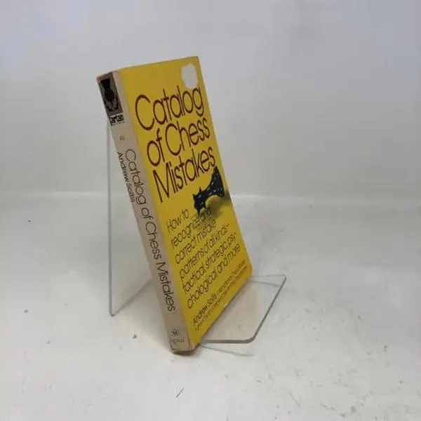 USED Book - Catalog of Chess Mistakes by Andrew Soltis (Paperback) - english