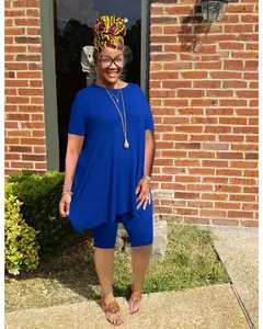 Women Two Piece Outfit Casual Sweatsuits Summer Sets