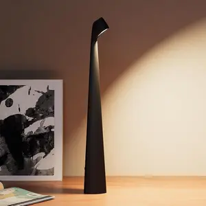 Cordless LED Table Lamp, Portable LED Desk Lamp, Rechargeable Table Lamp with 3-level Brightness, Ambient Light for Restaurant, Bedroom, Coffee Shop