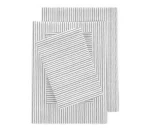 Clean Design Home® Supima Cotton Percale Sheet Set-Birch Linen