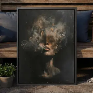 Moody Gothic Wall Art Poster UnFramed, Surreal Dark Academia Decor, Perfect Dark Academia Gift, Atmospheric Witchy Spooky Horror Wall Art