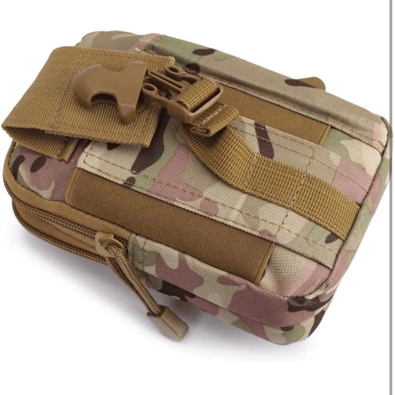 NuCamper Tactical Molle EDC Waist Pouch Compact Bag - Durable and Water-Resistant