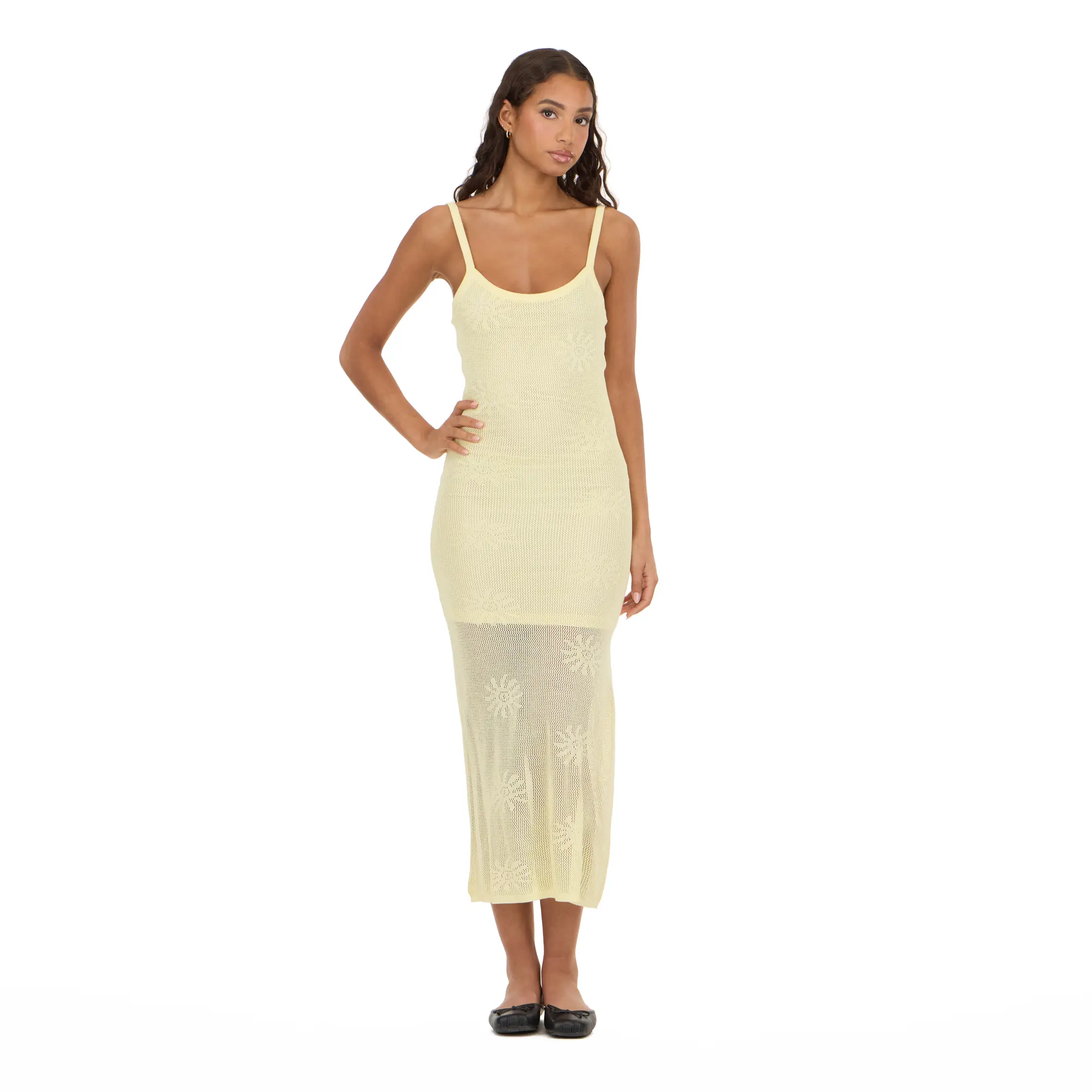 Forever 21 Crochet maxi dress