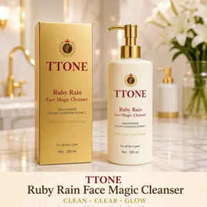 TTONE Ruby Rain Face Magic Cleanser – Deep Cleansing & Hydrating Face Wash (200ml)