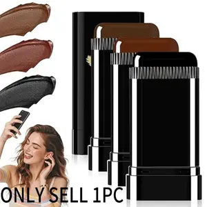 Lazy Rotating Hair Dye Stick, Super Smooth Texture, Waterproof Sweatproof, Long Lasting Color, Easy for Beginners, Daily Touch-Up