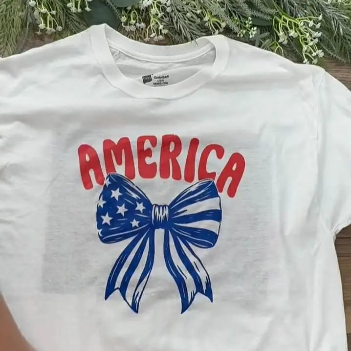 Patriotic Bow Reusable Stencil | Magnolia Design Co. | Craft DIY