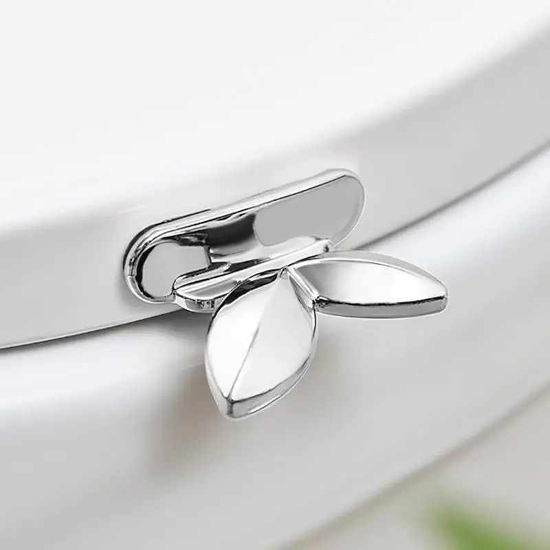 2pcs Leaf Shaped Toilet Seat Lifter, Boyfriend Gift