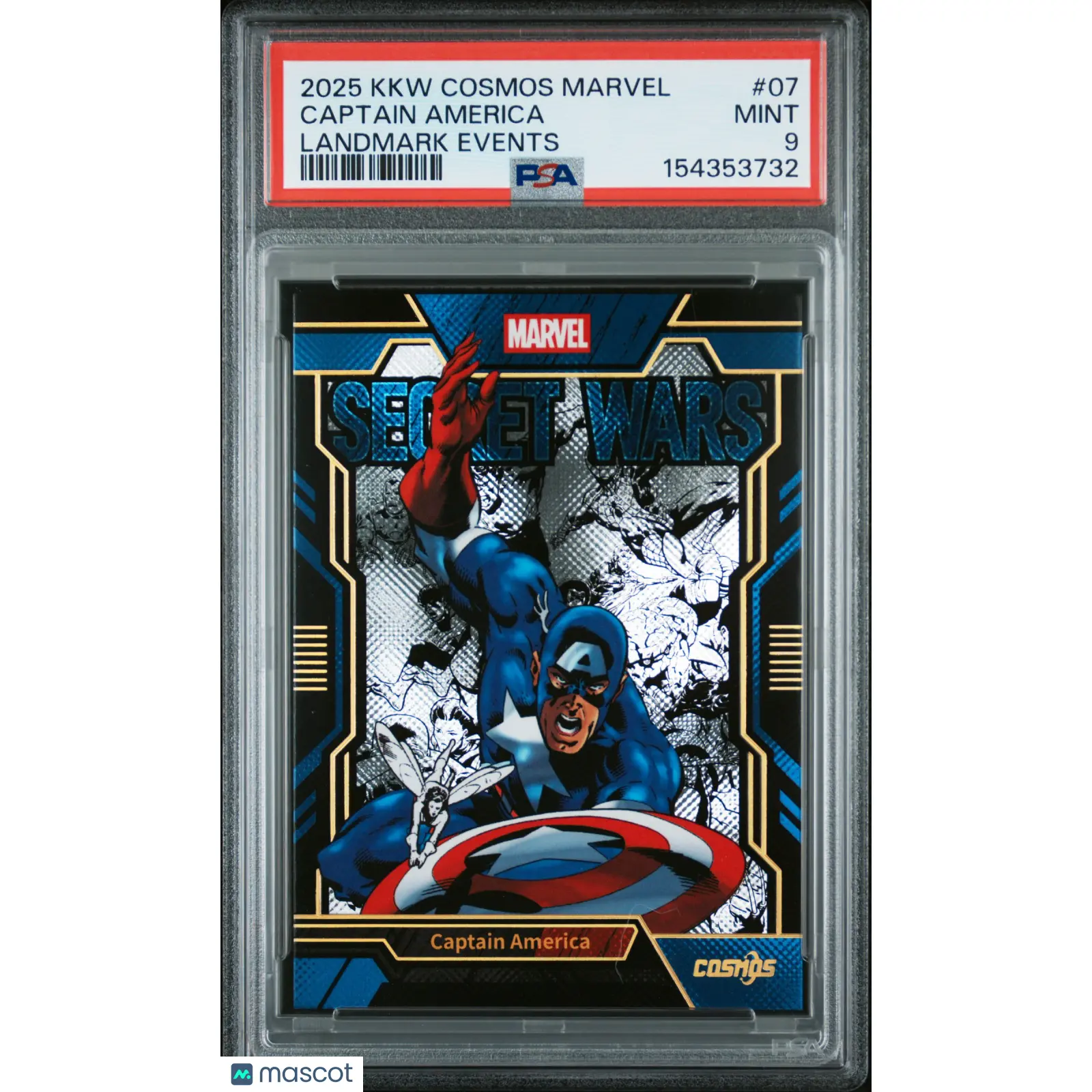 2025 Kakawow Cosmos Marvel Landmark Events Captain America #07 PSA 9