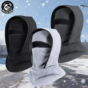 Musion Balaclava Winter Thickened Full Face Mask, Windproof Warm Multi-Functional Unisex Outdoor Sports Hat for Cycling Skiing Fishing Camping