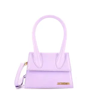 Pre-owned JACQUEMUS Leather Top Handle Bags Le Chiquito Moyen Bag Moyen by Rebag