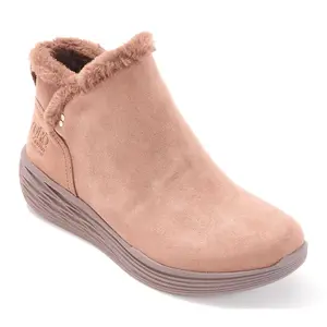 Ryka Water Repellent Booties with Faux-Fur - Nimbus