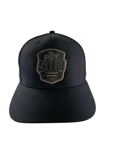 Indy 500 Hat Cap Strap Back Mens One Size Black IndyCar Racing May 26 2024