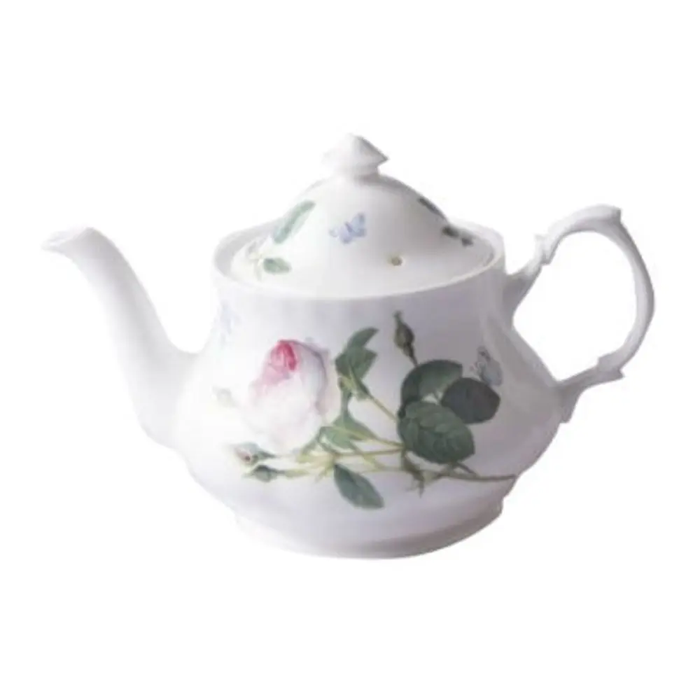 Roy Kirkham ER31103 130 ml Bone China Palace Garden Large Teapot - Multi-Color, Assured for High Quality, Ideal for Casual Tea, Formal Tea, Kitchen Use