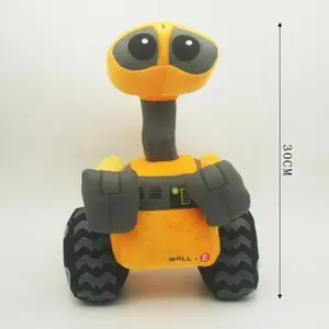 Cartoon 30cm WALL-E vivid robot Plush Toy Wall E Minion Robot model soft Stuffed plush doll toy home decor baby kids gift