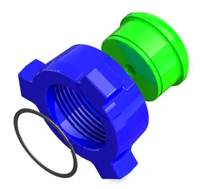 Blanking Cap, 3” 1502 M, 1/2” NPT Tap, 10000, Sour Service