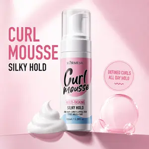 Styling Mousse with Frizz Control - Curly Hair Mousse - lightweight foam, for hydrated, frizz-free curls