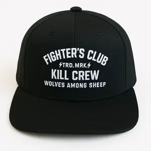 FIGHTER'S CLUB BLACK - SNAPBACK