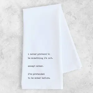 Pretend To Be Sober - Tea Towel