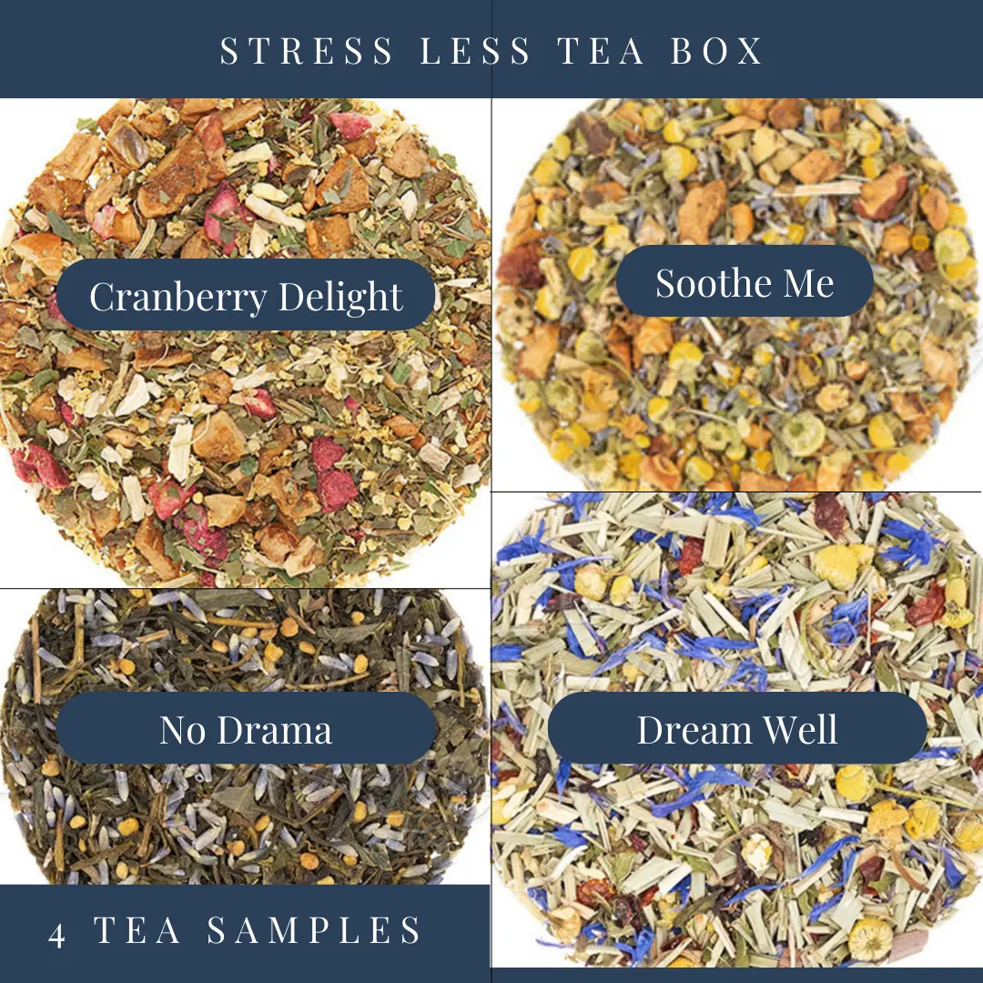 Stress Less Tea Box Stress Less Tea Box