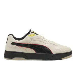 PUMA Mens Scuderia Ferrari Rebound Break Lace Up Sneakers Shoes Casual - White