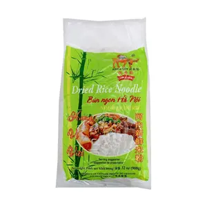 ASIAN BOY Hanoi Fresh Rice Noodles - Authentic Vietnamese Pho Noodles, 908g (2 lbs) - Premium Quality, Thin & Wide Options