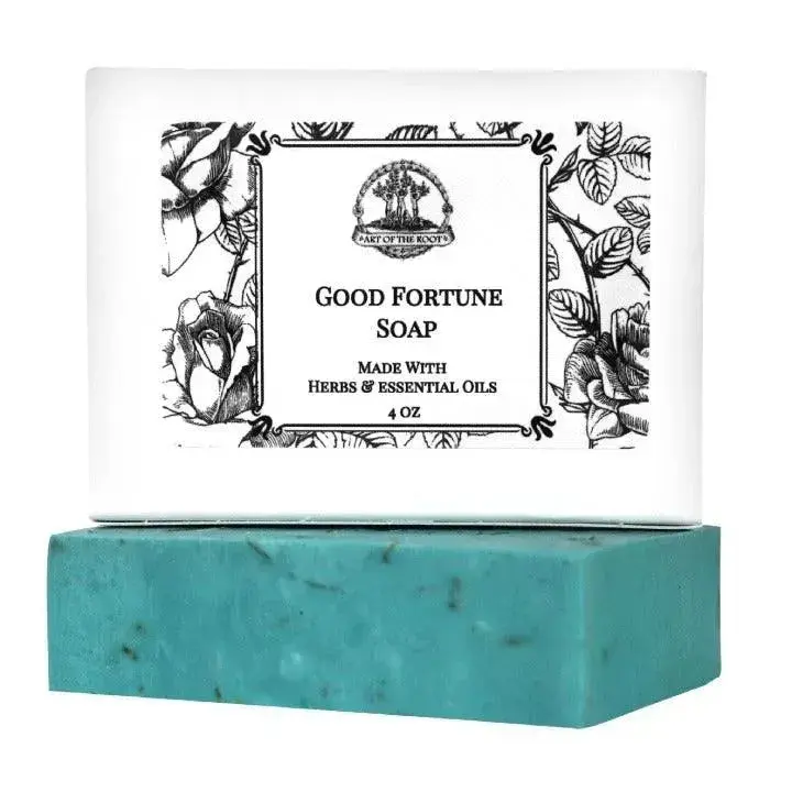 Good Fortune Shea Herbal Soap for Prosperity, Blessings & Luck Good Fortune Shea Herbal Soap for Prosperity, Blessings & Luck