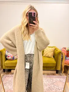 Cozy Oatmeal Cardigan