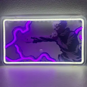 Zenin Decor | Gojo Hollow Purple Sign LED