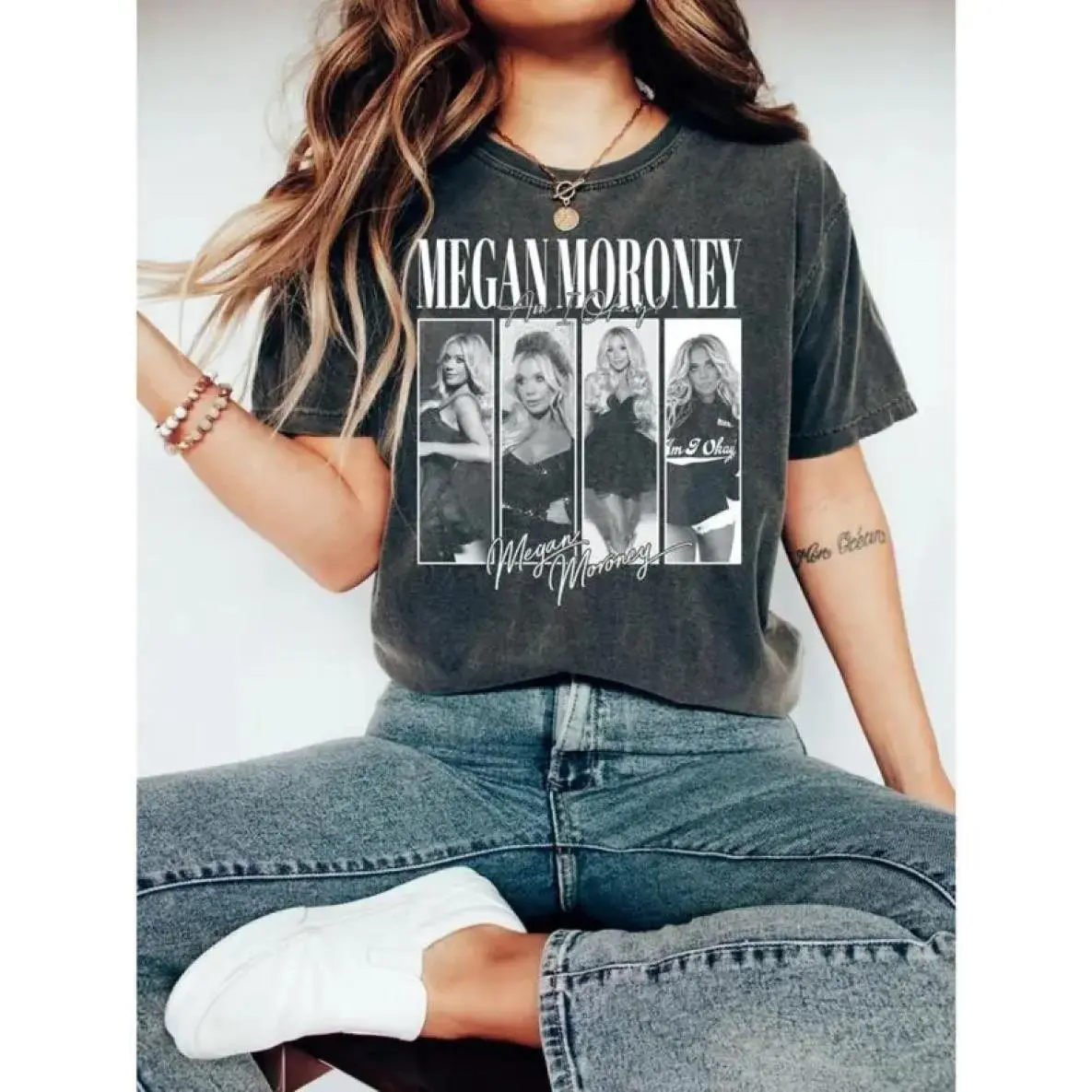 Vintage Megan Moroney T-shirt Am I Okay shirt Am I Okay Tour Merch Megan Moroney Graphic Bootleg Tee Gift For Fans Men Women